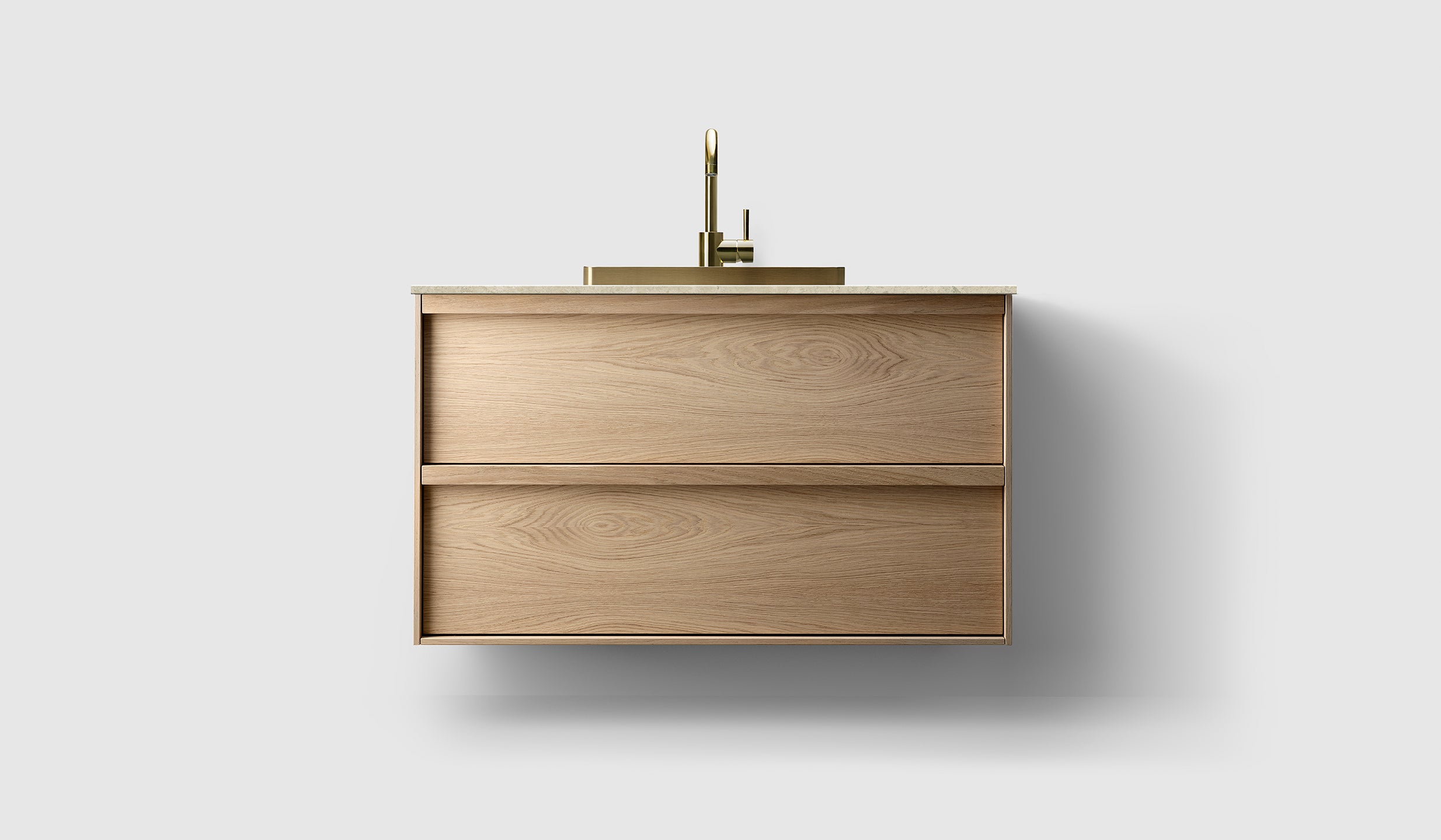 H2/100 - Oak Wood - NB/Brass