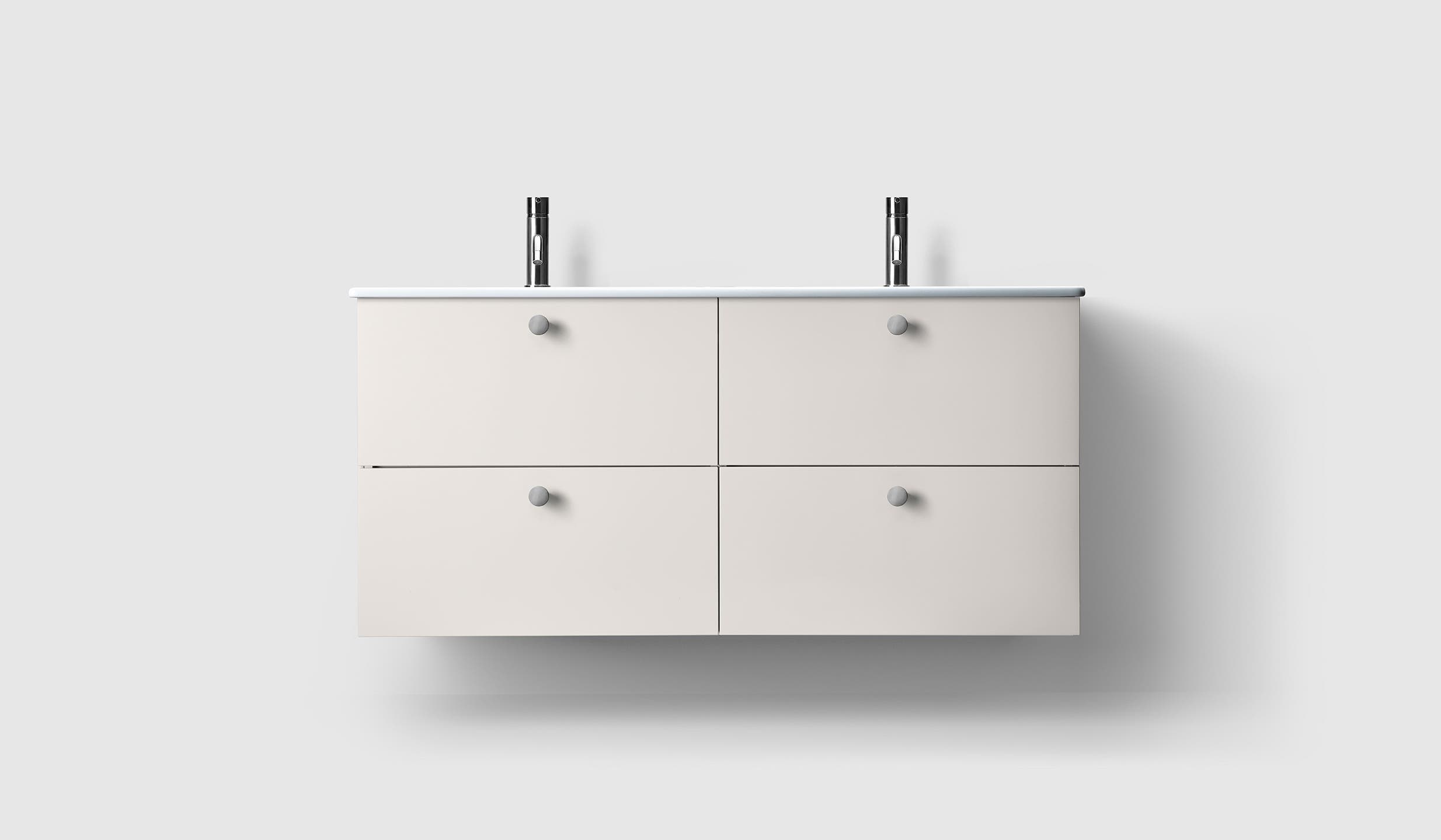 H3/120 - White - Porcelain - A2.01 Chrome