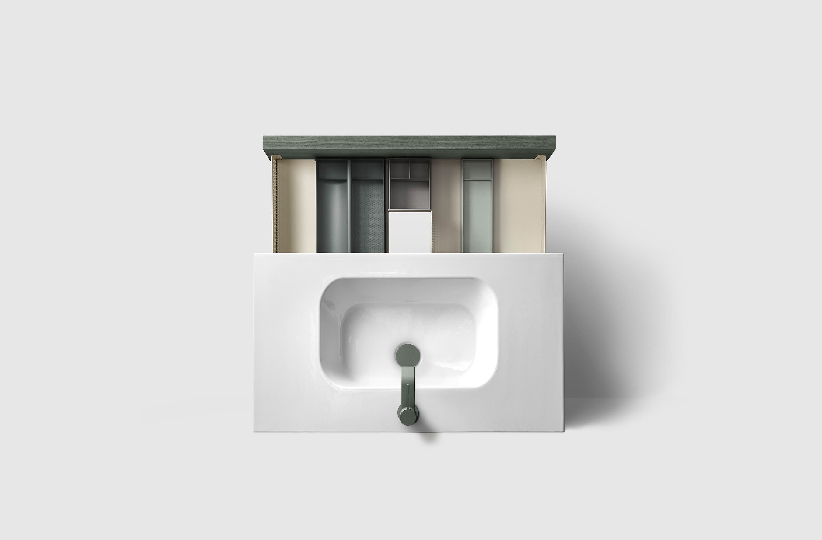 Toniton H2/60 - Ash Green - Porcelain