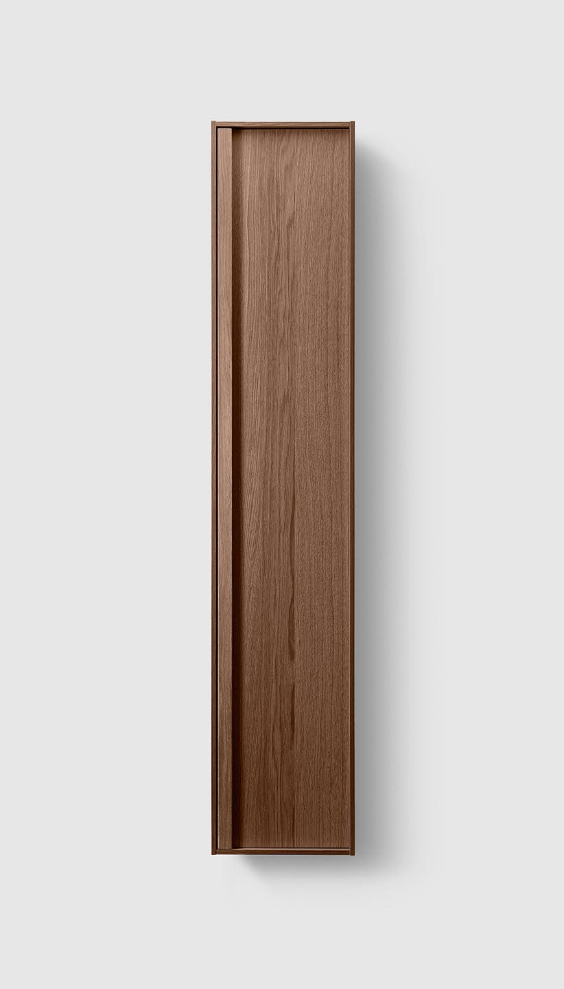 H2/TC32 Walnut Wood H2 Tall Cabinet