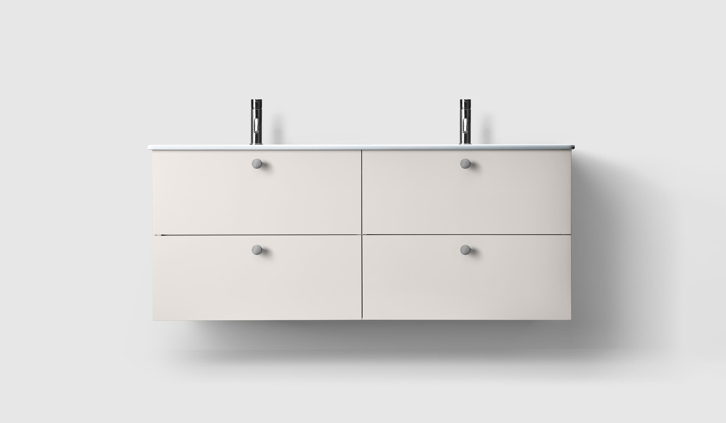 H3/140 - White - Porcelain - A2.01 Chrome